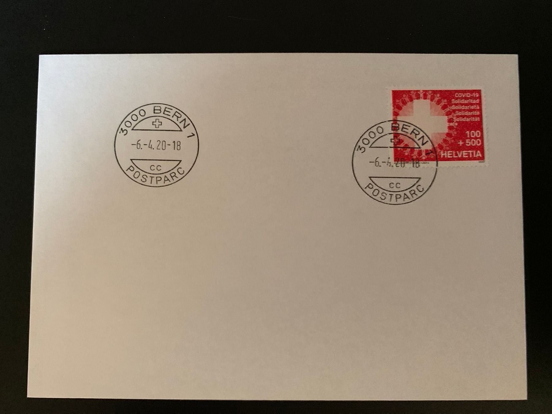 Tutti i francobolli: Covid 19 FDC ET 6.4.2020 – Nuovo (secondo la descrizione) da Arch venduto da seil819