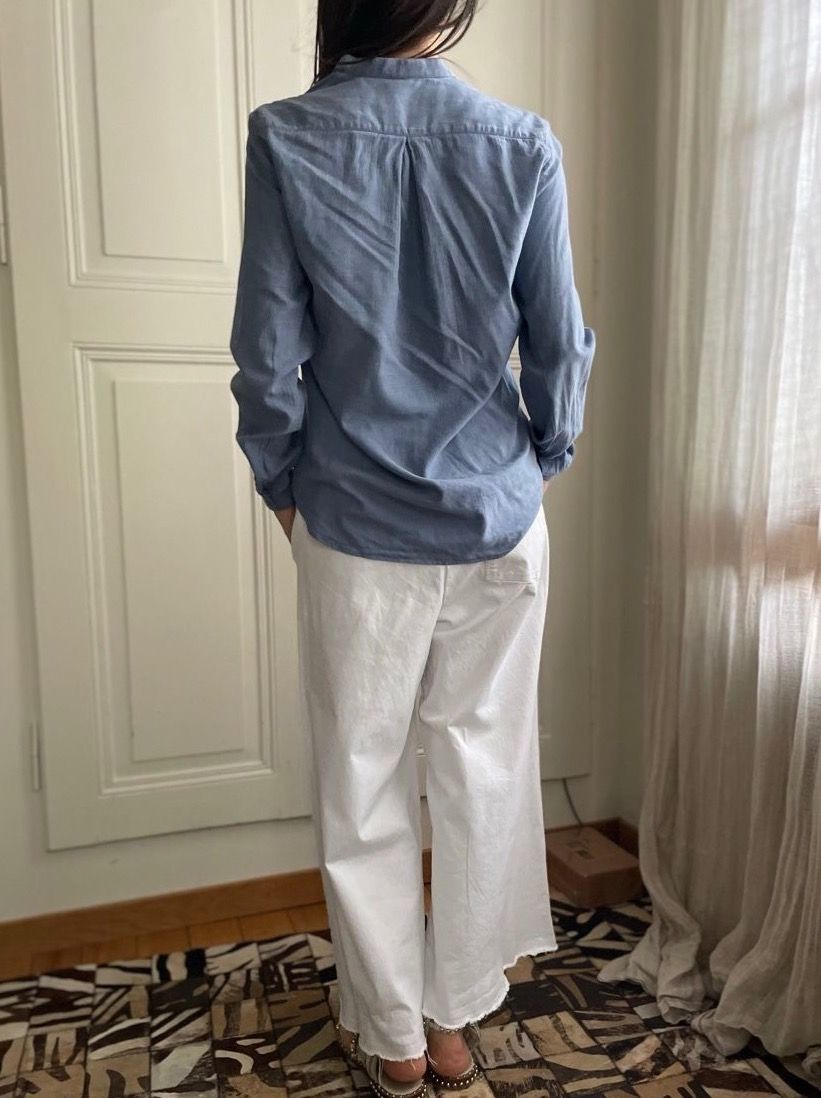 Blusen: Bluse mit Blumen Strick Dekoration – Gebraucht aus Bern von djinal 1
