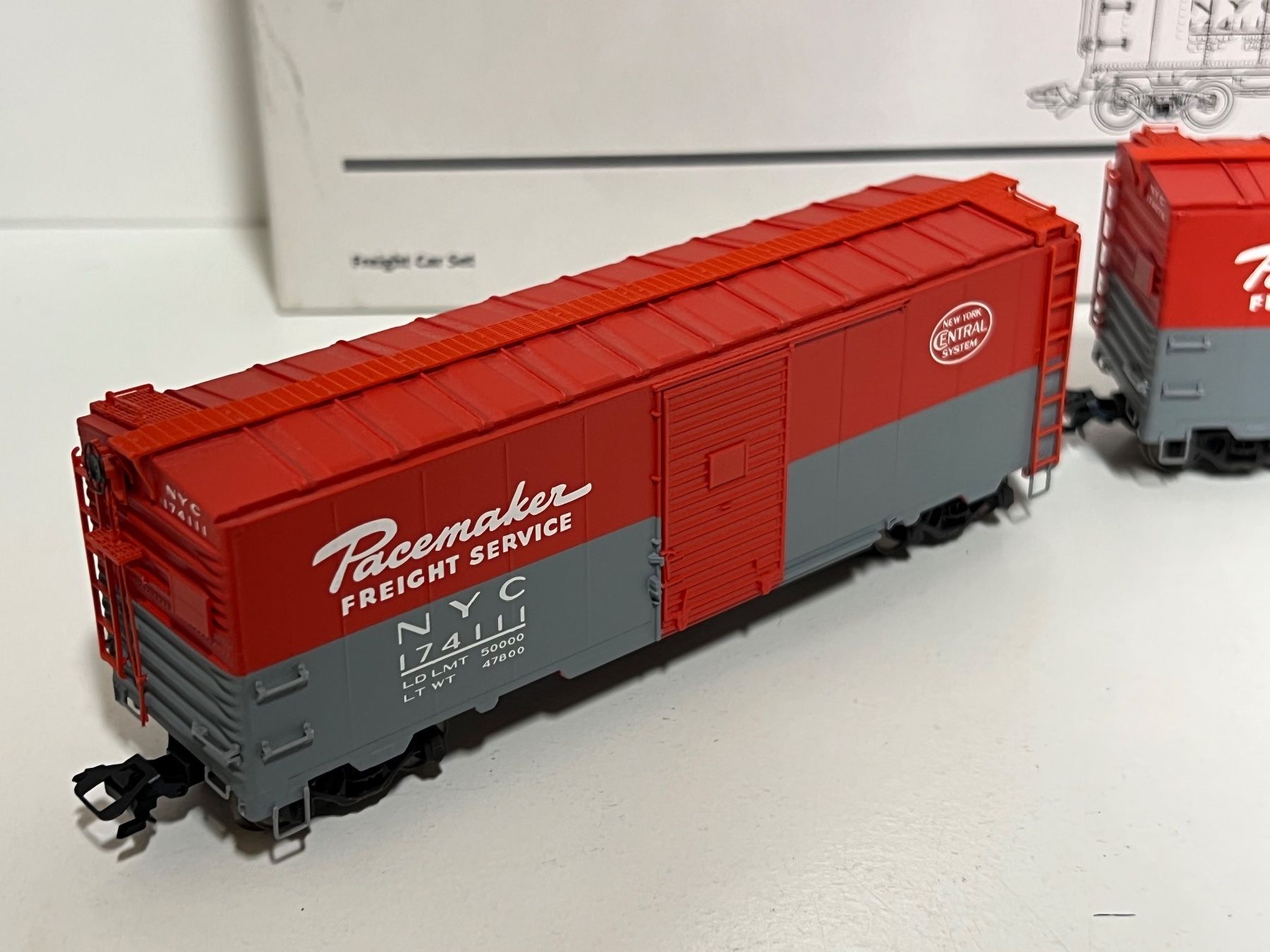 Märklin Trains électriques: Märklin 45648  Freight Car Set Pacemaker NYC  H0 AC – Neuf (Voir description) à Neuenhof par ludovicco 2
