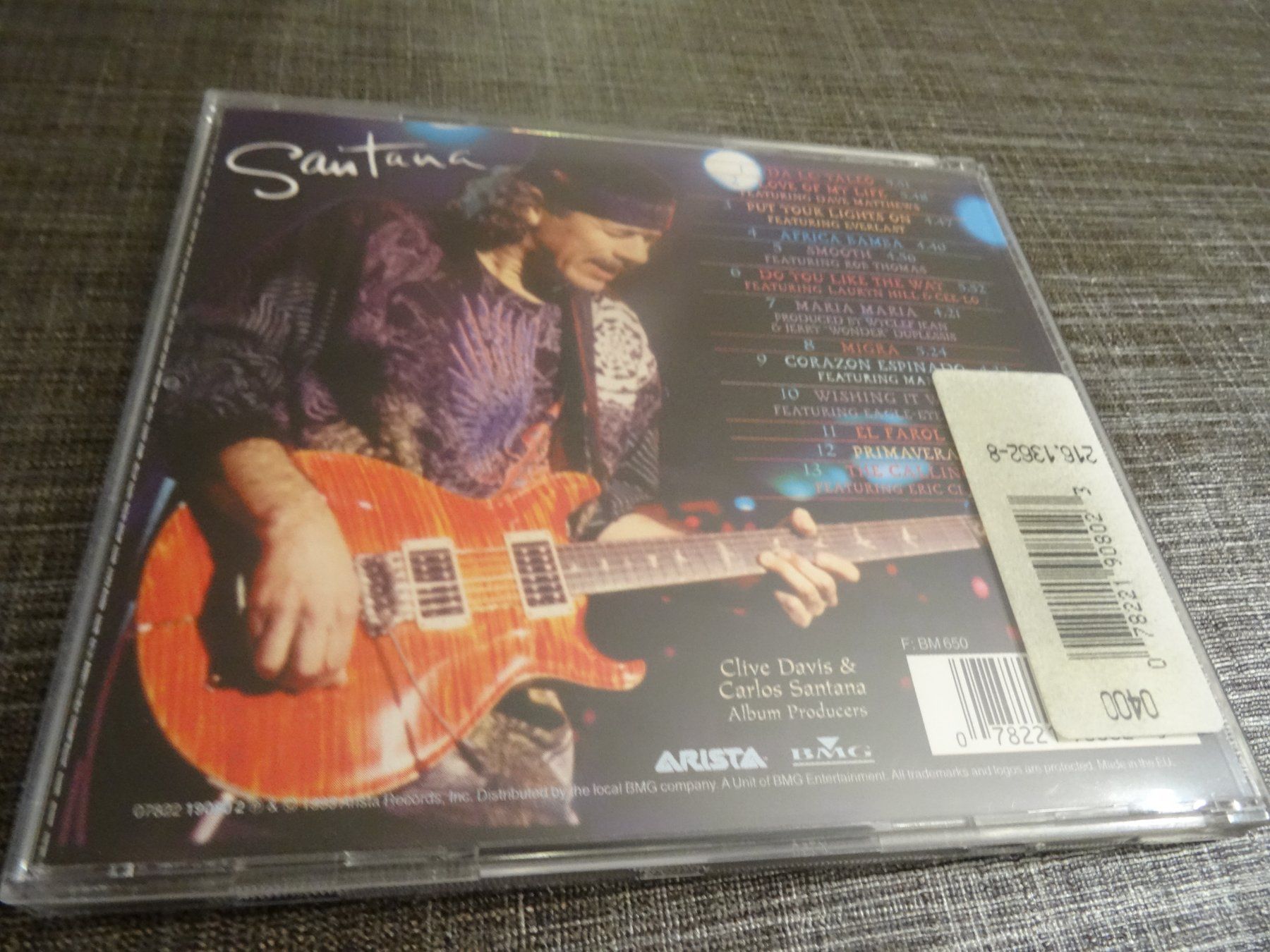 CDs: Santana - Supernatural CD – Gebraucht aus Olten von Disc-Ausverkauf 1