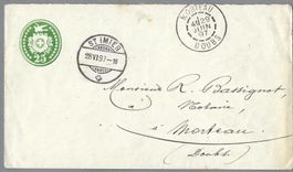 1897, 25 RP.-TÜBELI, 0 ST. IMIER + MORTEAU, SCHÖN