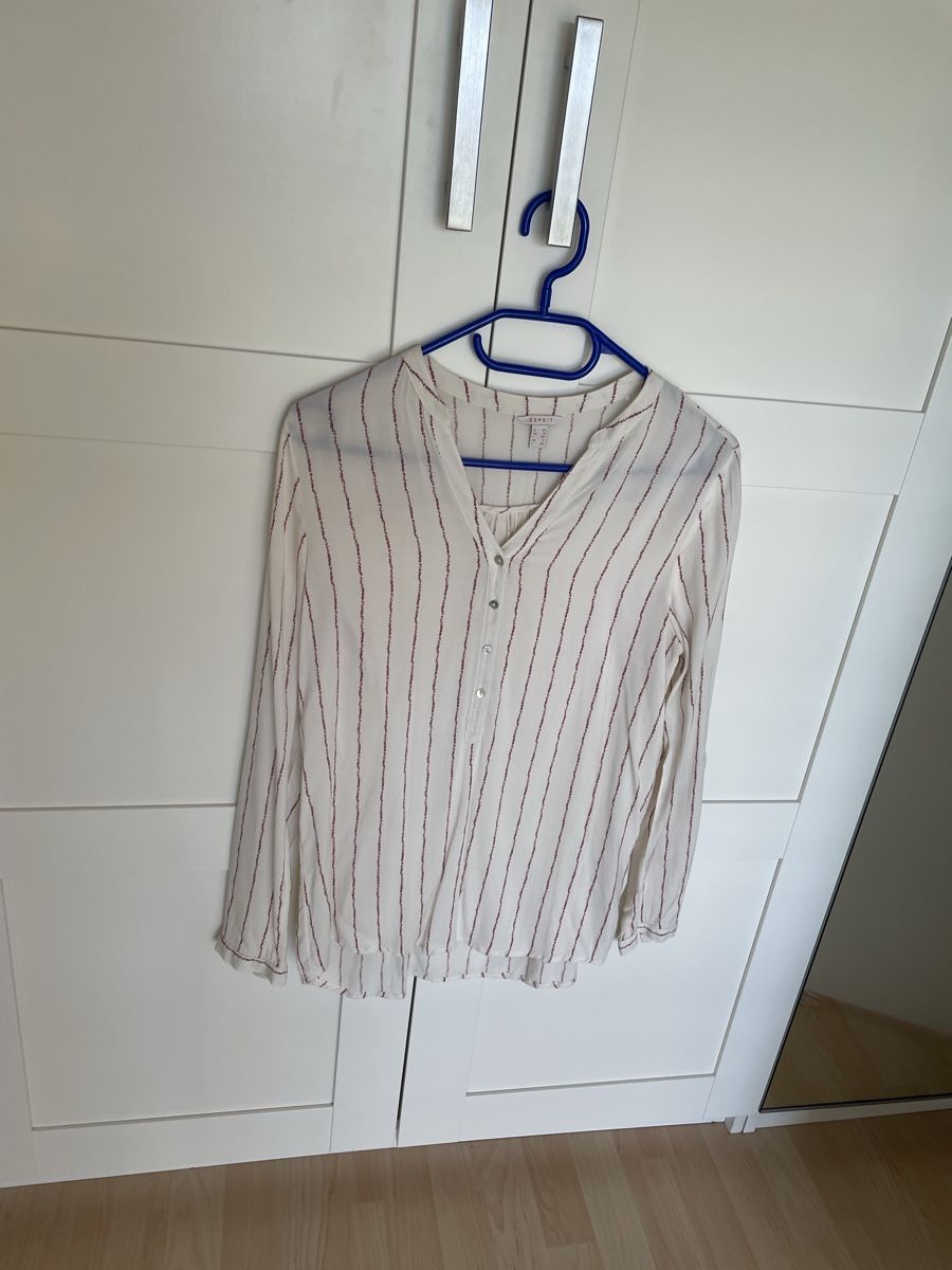 Esprit Camicette: Esprit Bluse, Langarm, Gr. 34, gestreift, neuwertig!! – Nuovo (secondo la descrizione) da Dübendorf venduto da jlu_r7hz 1