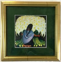Kunstdruck gerahmt / 29.5 x 29.5cm