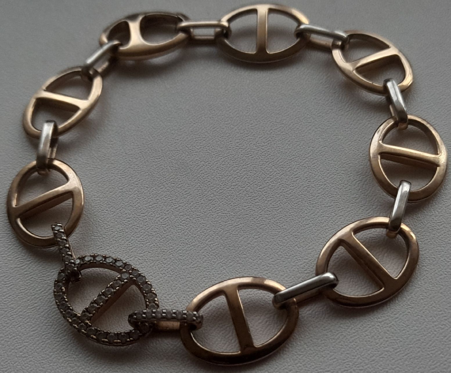 Armbänder & -reifen: Bracelet en argent 925,vermeil  – Gebraucht aus Lausanne von Glam-Luxe
