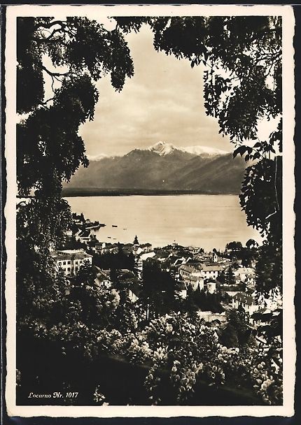 Cartes postales: AK Locarno, Panorama – D'occasion à Berlin par bartko-reher