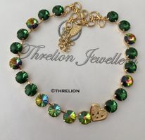Threlion Halskette mit Vitrail Medium Kristallen