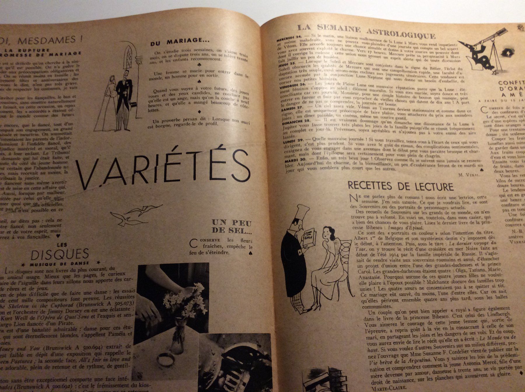 Zeitschriften & Magazine: Marie-Claire Magazine - 1937 – Gebraucht aus Genève von edelweiss1900 5