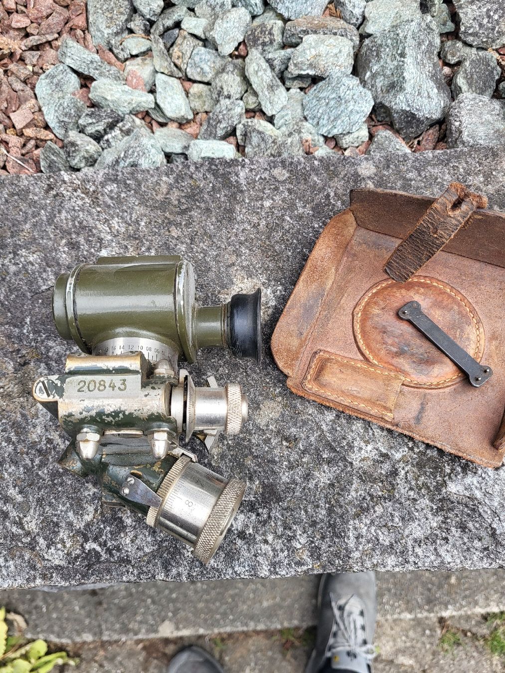 Schweizer Armee Armi bianche: Richtaufsatz Kanone – Usato da Obermumpf venduto da Dustie 2