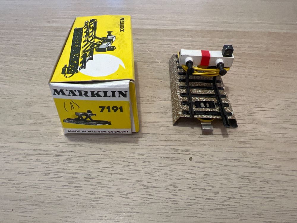 Märklin 7191 Prellbock H0 (1) (D'occasion) à St-Aubin-Sauges pour CHF 8 ...