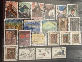 Liechtenstein 1987 Jahrgang gestempelt vollständig