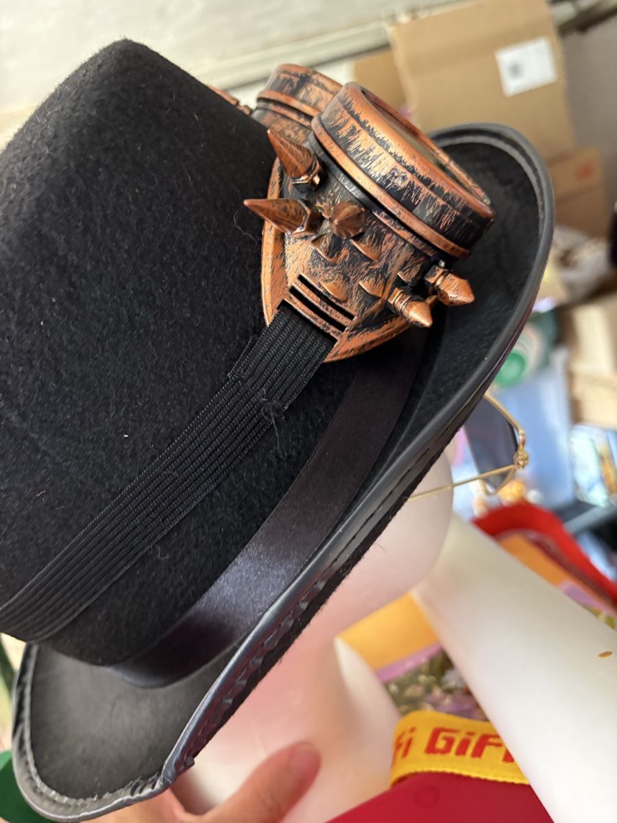 Hüte, Mützen & Caps: Steampunk Hut  Schwarz, Vintage-Stil – Neu (gemäss Beschreibung) aus Zürich von Sundaygirl 1