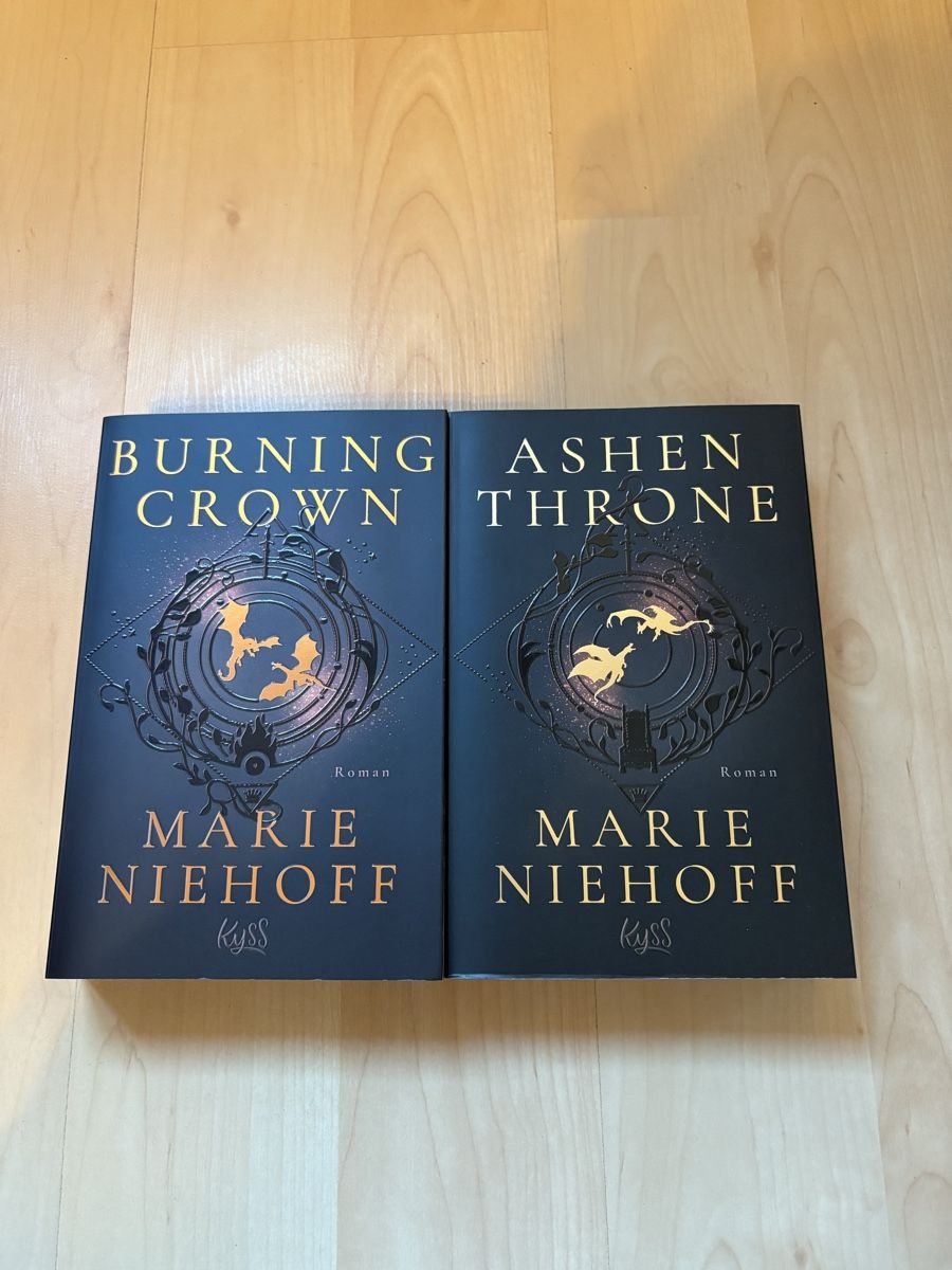 Burning Crown & Ashen Throne von Marie Niehoff, Farbschnitt (Neu