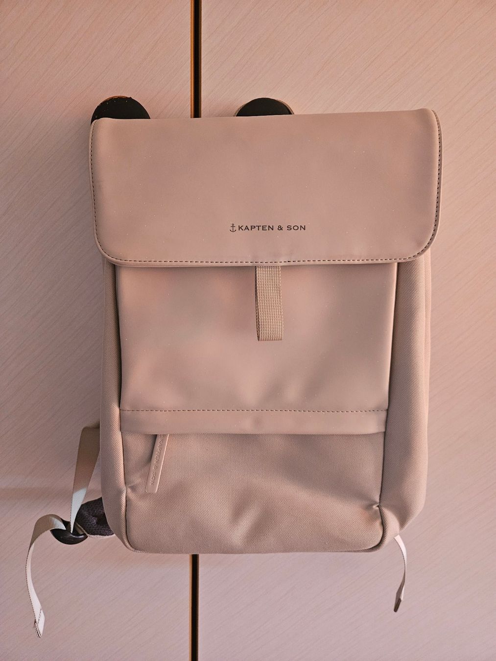 Kapten & Son Zaini: Sac à dos Kapten & Son Fyn Beige – Usato da Biel/Bienne venduto da ypsillon
