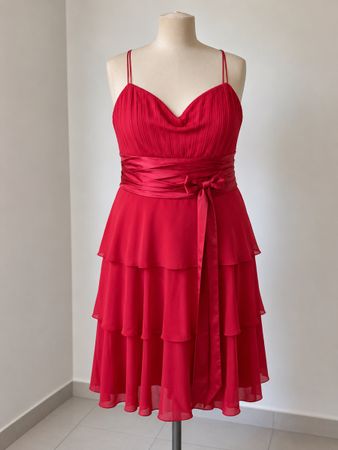 Robe d'été rouge C&A Sixth Sense, taille 44 comme neuf!