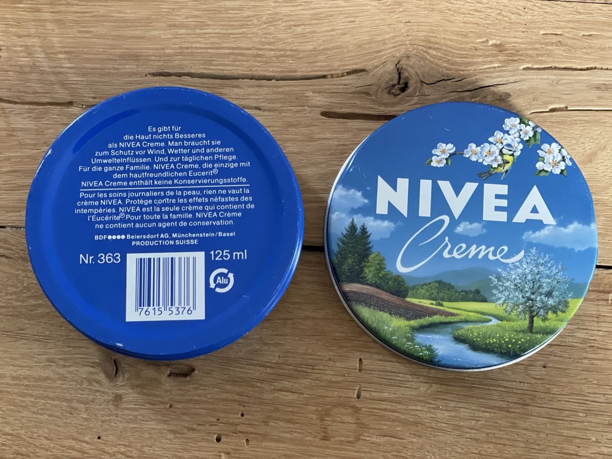 Nivea Sonstige Dekorationen & Accessoires: Vintage Nivea Dose, Blechbüchse Nr. 363 – Gebraucht aus Winterthur von cheerio97 2