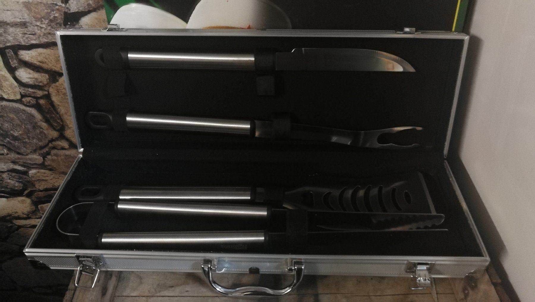 Set di posate: GRILL Besteck mit Koffer – Nuovo (secondo la descrizione) da Winterthur venduto da Andi1933 1