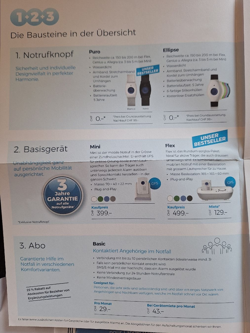 SmartLife Care Sistemi d'allarme: Smartlife care mini – Nuovo e nell'imballaggio originale da Genolier venduto da Antoine30 2