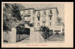 AK Castagnola, Hotel-Pension Villa Moritz