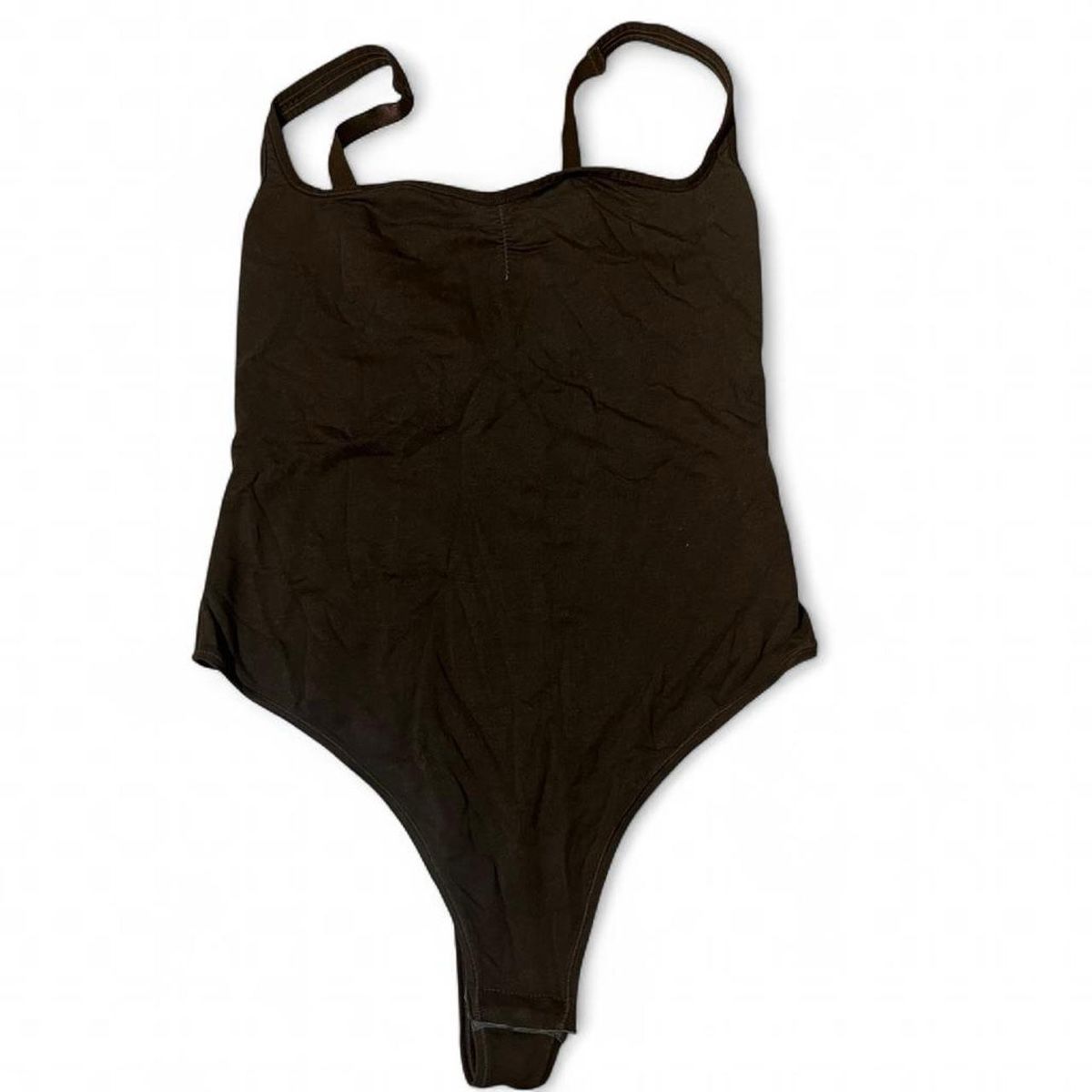 Samsøe Samsøe Top: Samsoe Samsoe Brown Bodysuit – Usato da Kriens venduto da tiy_wxz5 1