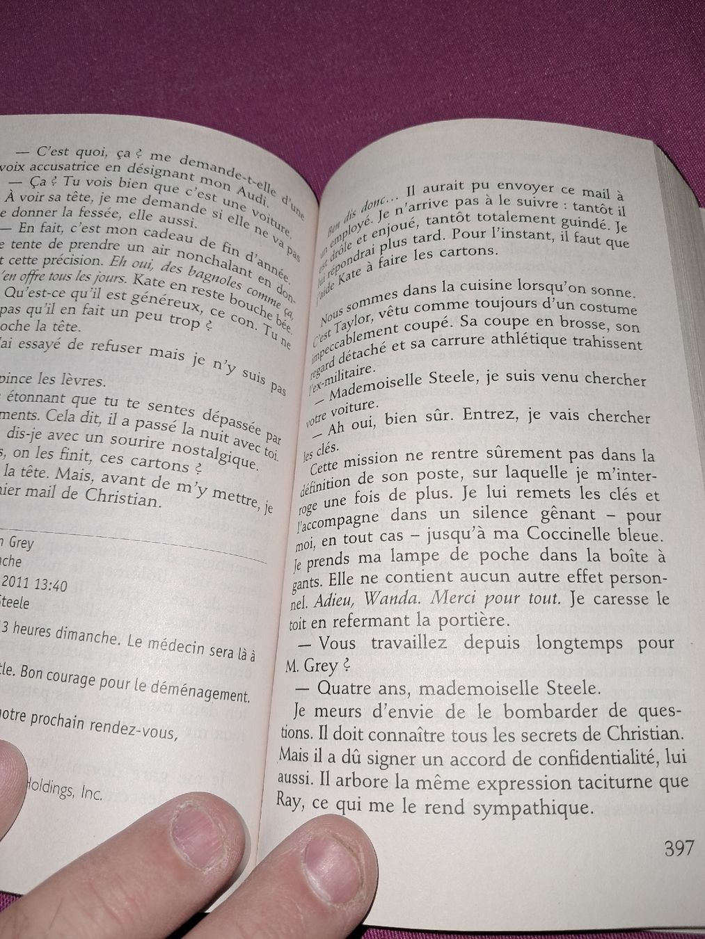 Libri: E L James cinquante nuances de grey – Usato da Le locle venduto da juliensaran 1