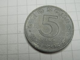 Österreich  5 Groschen, 1968