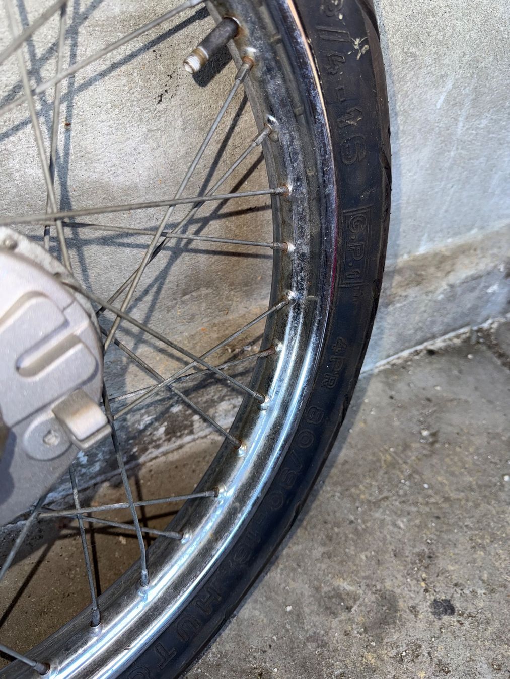 Puch Mofa-Ersatzteile: Mofa Radsatz 16 Zoll – Gebraucht aus Fahrni b. Thun von berger_tuning34 7