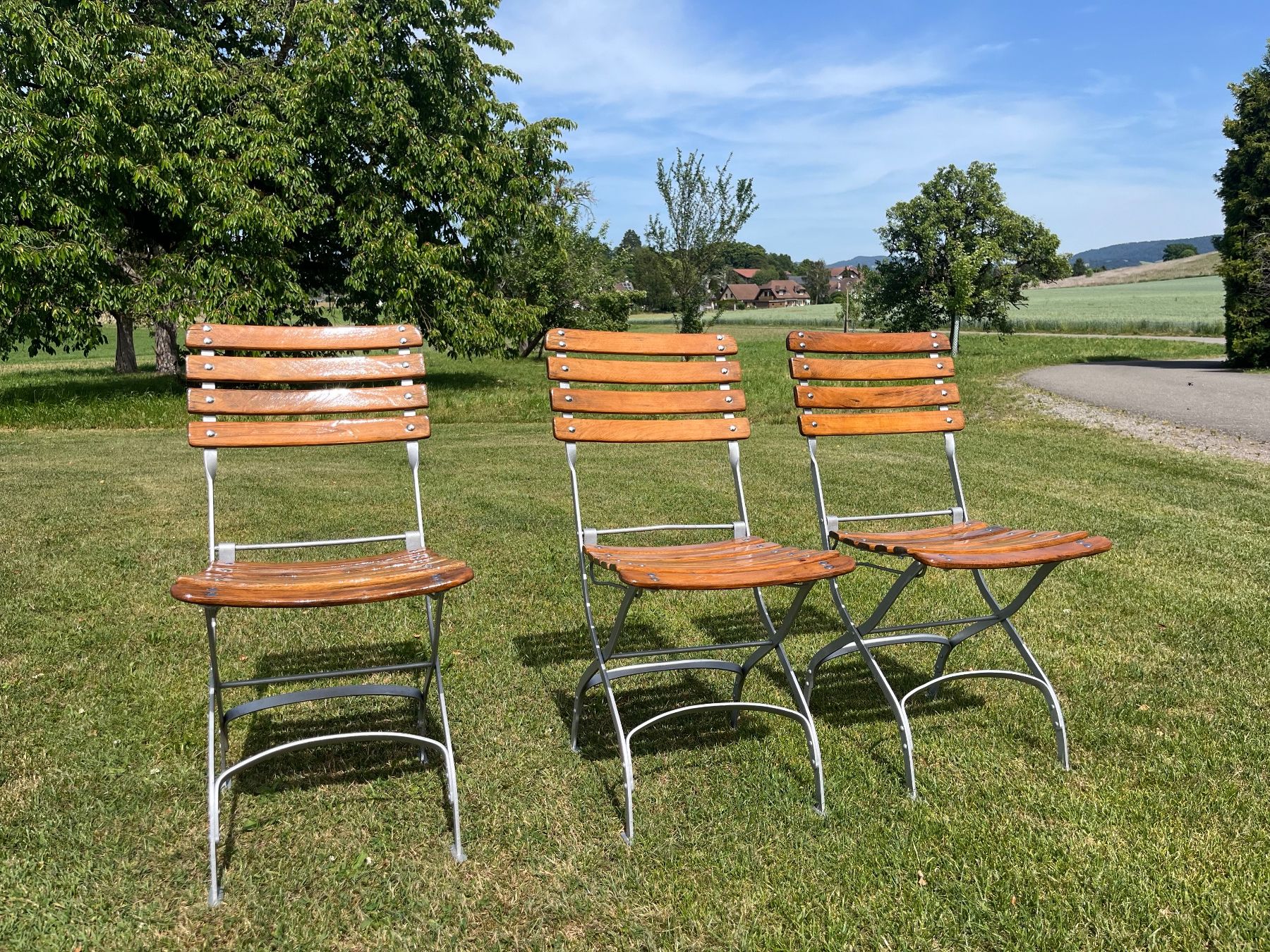Sedie: 3 Gartenstühle Klappbar – Usato da Allmendingen b. BE venduto da juair 6