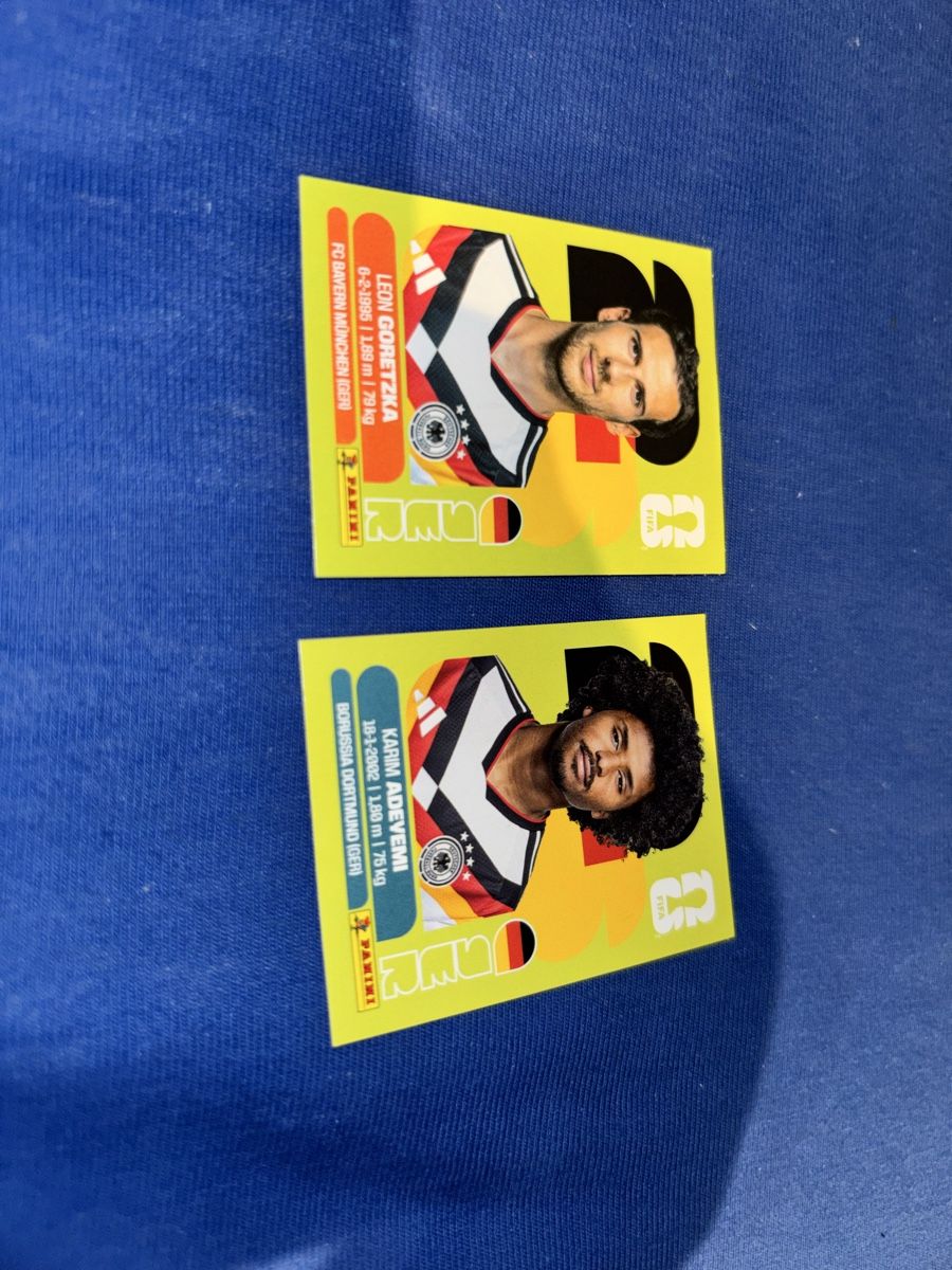 Panini Carte collezionabili: Deutschland 2x panini – Nuovo (secondo la descrizione) da Olten venduto da Melxnie_46