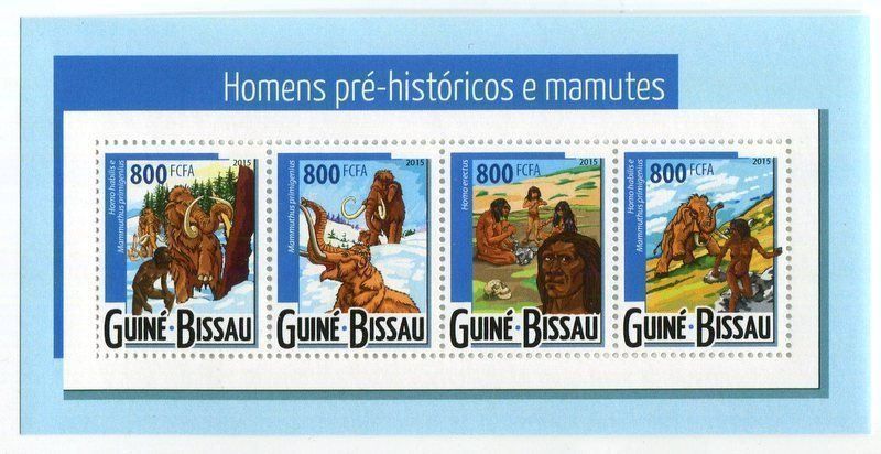 Tutti i francobolli: Block "Mammut". Guinea-Bissau – Nuovo e nell'imballaggio originale da Basel venduto da Butsch5
