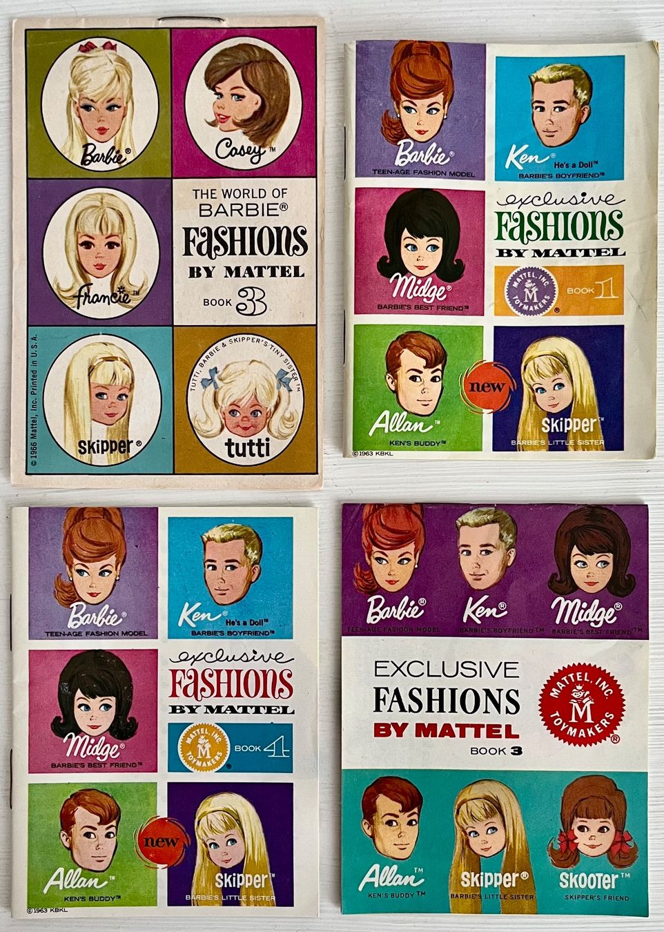 Riviste & Magazine: Libretti Barbie vintage 1963, 1964 e 1966 – Usato da Breganzona venduto da mas_tv72