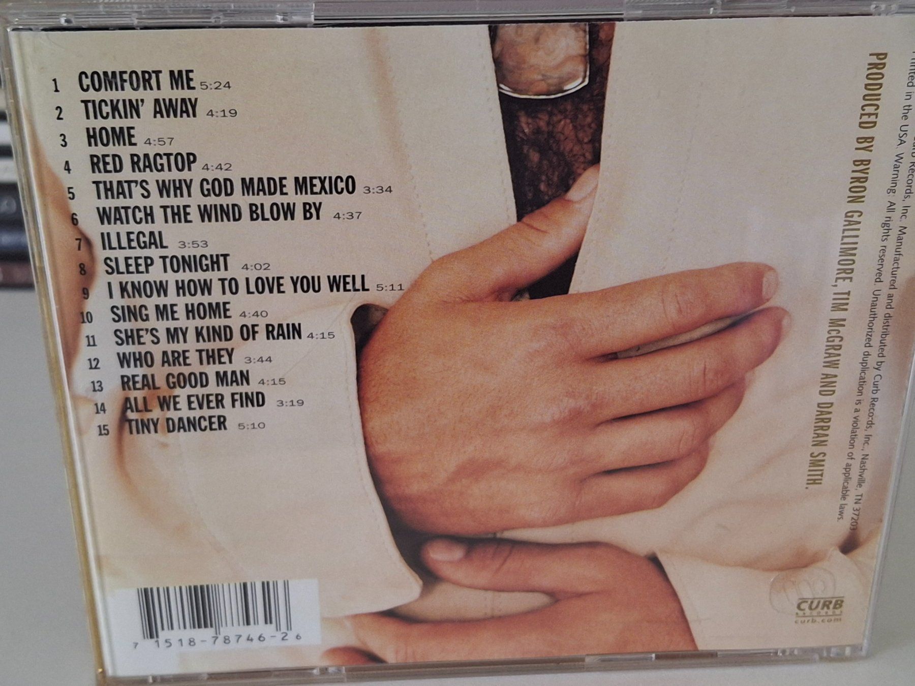 CD: CD Tim McGraw - Tim McGraw🤠 – Usato da Aarberg venduto da Jackup1 1