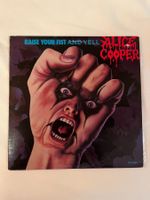 Alice Cooper ‎– Raise Your Fist And Yell vinyl LP 1987