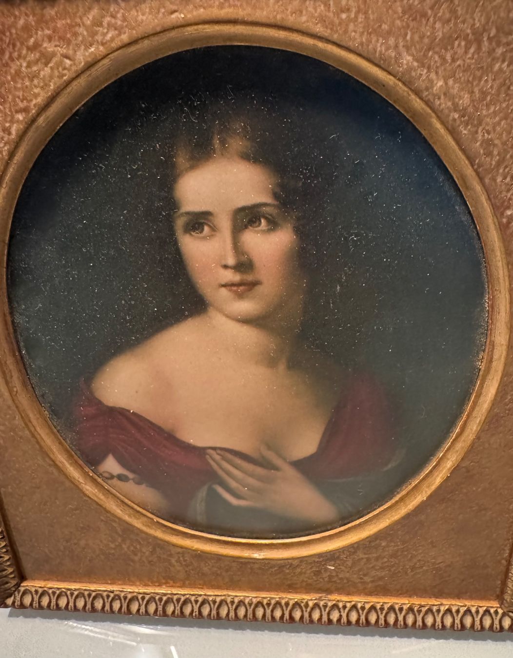 Foto & Immagini: Antikes gerahmtes Portrait "La bella Greca" Winterthur – Usato da Neftenbach venduto da Rose40 4