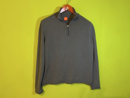 Herrenpullover BOSS Olive grün  XXL