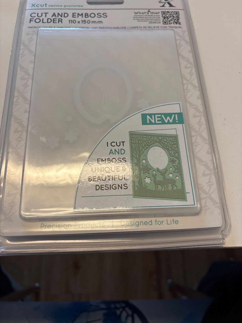 Schablonen: Stanz- & Prägeschablone OVP – Neu und originalverpackt aus Amriswil von SCHLOSSGEISTLI