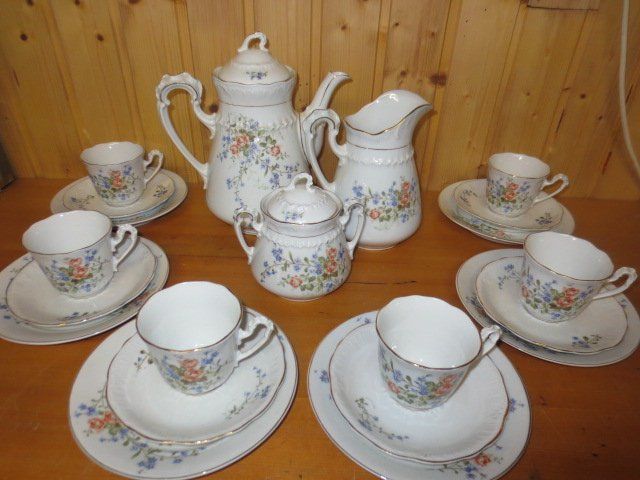 KPM Set di piatti: Service Kaffee/Tee komplett KPM – Usato da Horgen venduto da hkek01