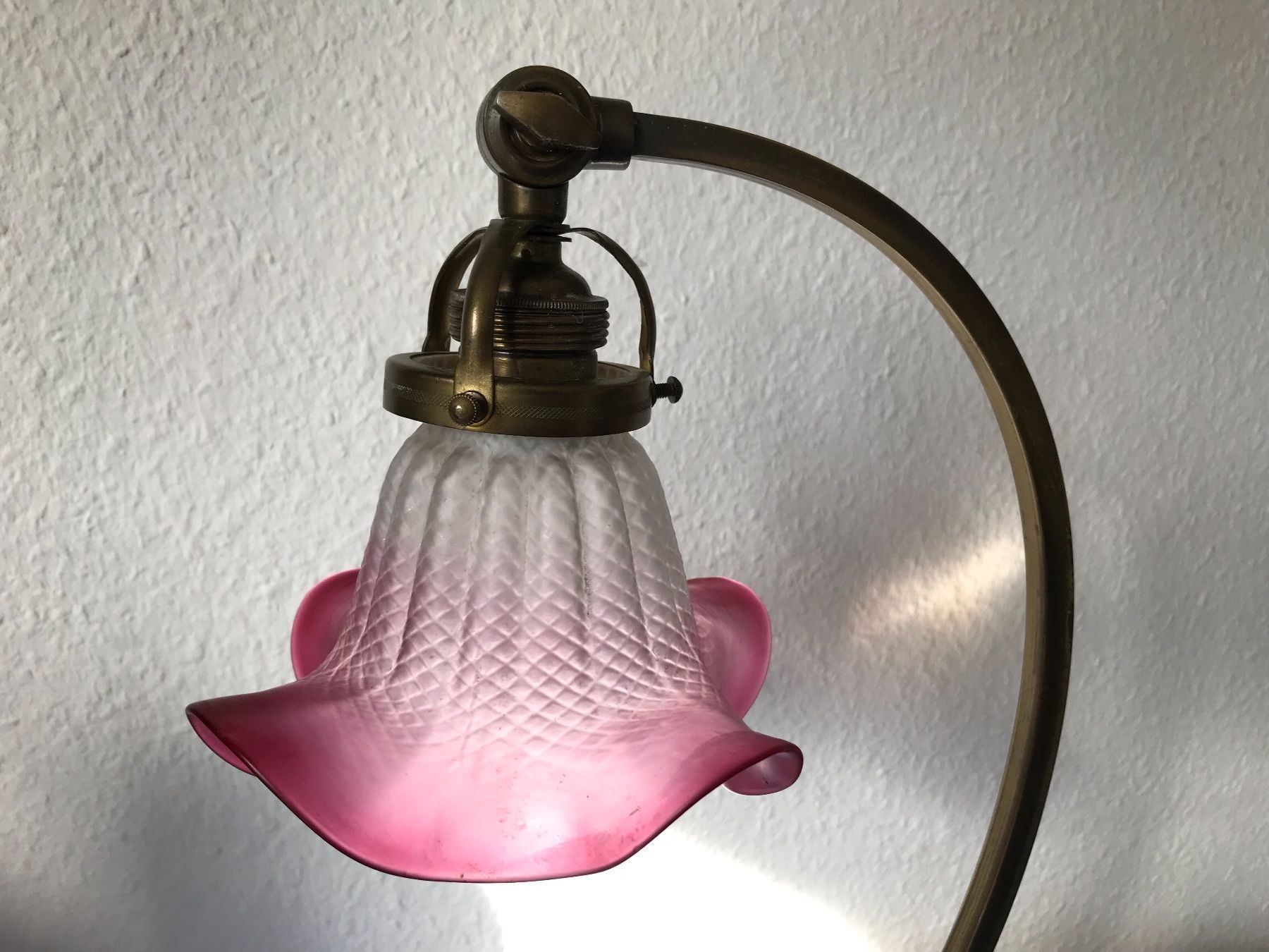Lampen: Antik Tischlampe mit schöne Glasschirm – Gebraucht aus Zürich von Artnuvo 8