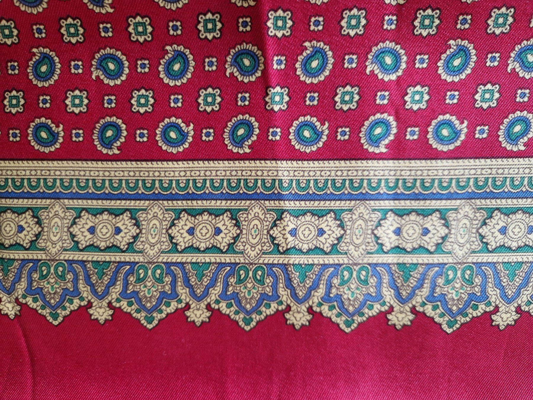 Sciarpe: Ascot Seidenschal, Vintage – Usato da Bern venduto da Antikbatik 6