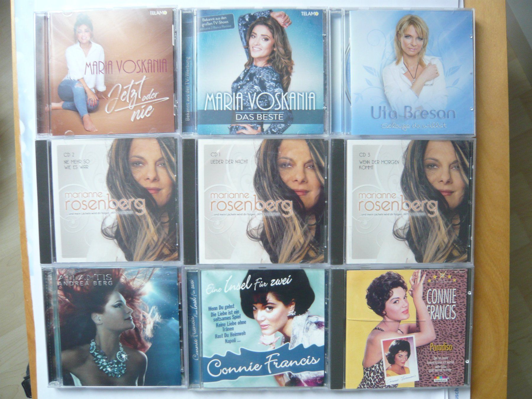 CD: 9CD Sammlung Deutscher Schlager – Usato da Winterthur venduto da Cajun