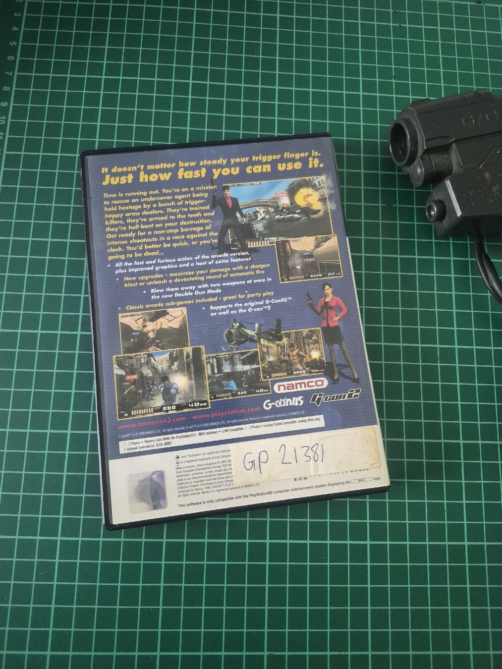 Sony Giochi: Time Crisis II PS2 +  Gun Controller Guncon 2  – Usato da Meyrin venduto da Retro-GZ 5