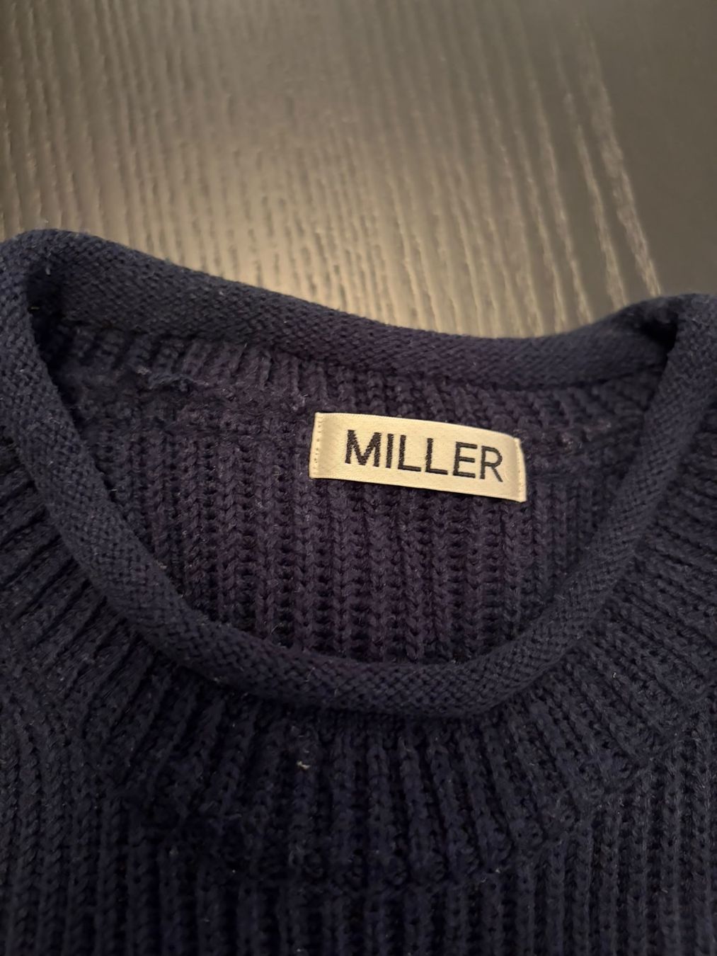 Maglioni & Felpe: Pullover Miller dunkelblau gerippt gebrauchter Zustand – Usato da Dielsdorf venduto da Anthony111 2