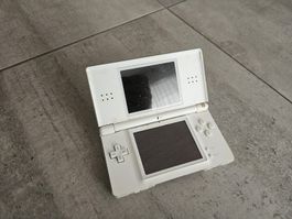 Nintendo DS Lite Konsole weiss gebrauchter Zustand
