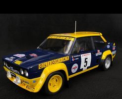 Fiat 131 Abarth Olio Fiat 1977 1:18 Solido NEU