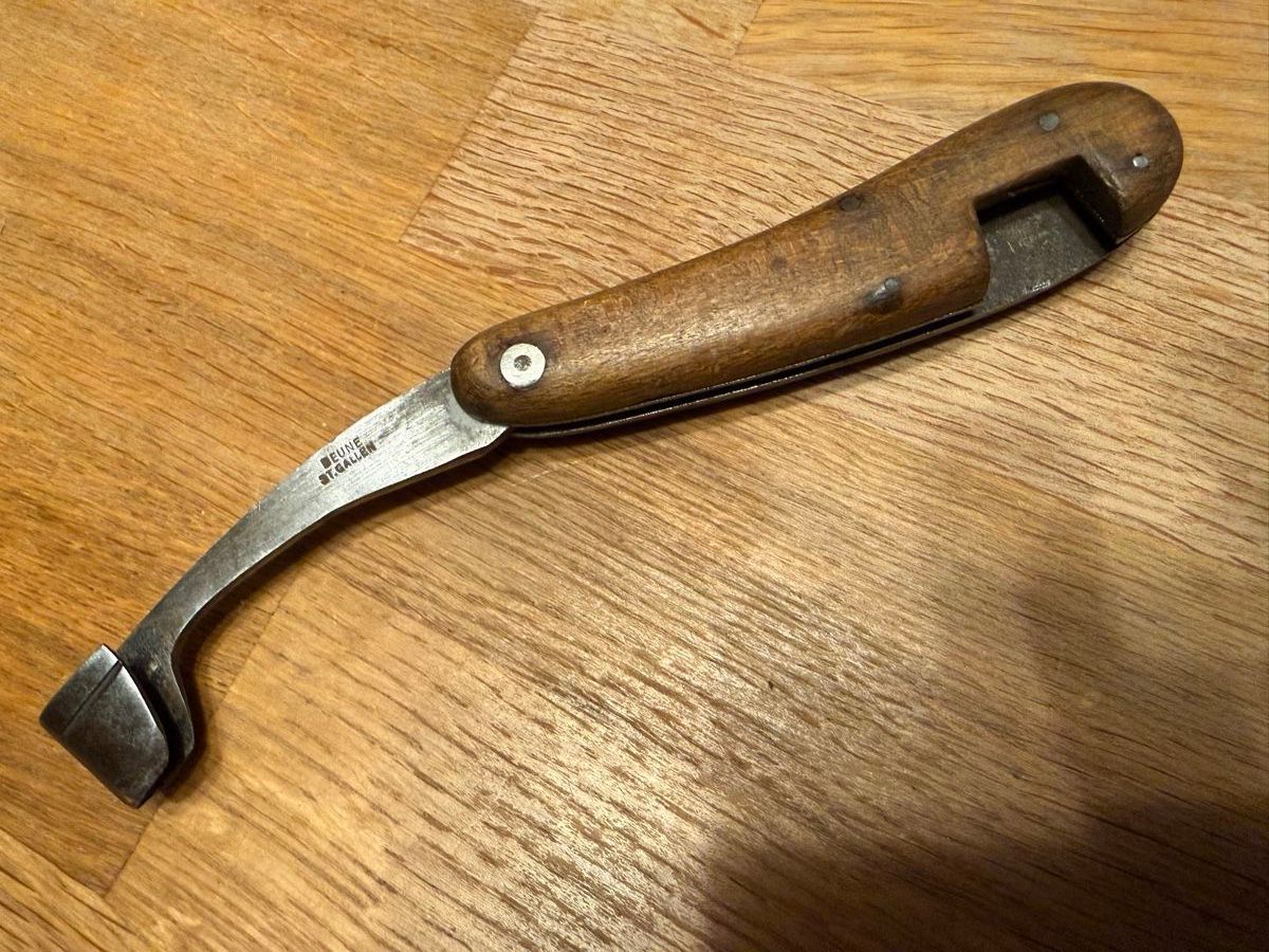 Coltelli tascabile: Taschenmesser B. BEUNE St. Gallen Klappmesser – Usato da Goldach venduto da Donpancho 3