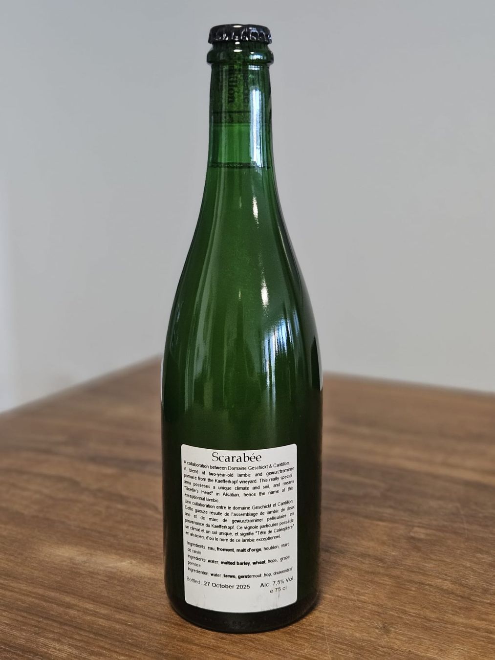 Bevande alcoliche: Cantillon - Scarabée – Usato da Ostermundigen venduto da Kaervek_SUI 2