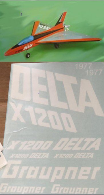 Graupner RC Modellbau: Set Vinyle X1200 Graupner – Neu und originalverpackt aus Chevroux von alex911