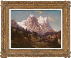 Joseph Niklaus Bütler (1822 - 1885): Wetterhorn