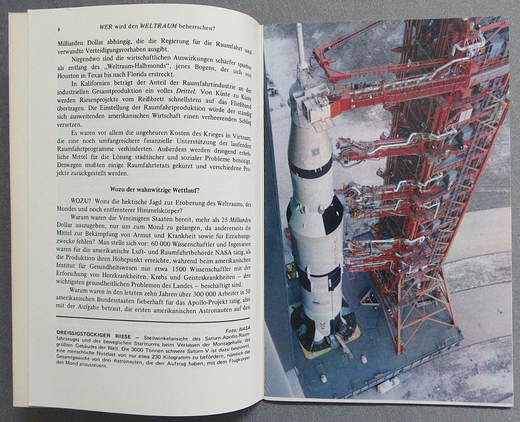 Libri: Wer wird den Weltraum beherrschen ? - Broschüre – Usato da Auenstein venduto da Padabimbim 1