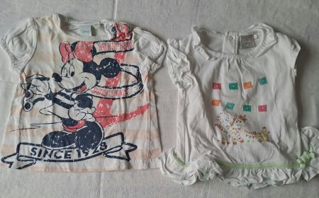 Lot de 2 T-shirt - Taille 62