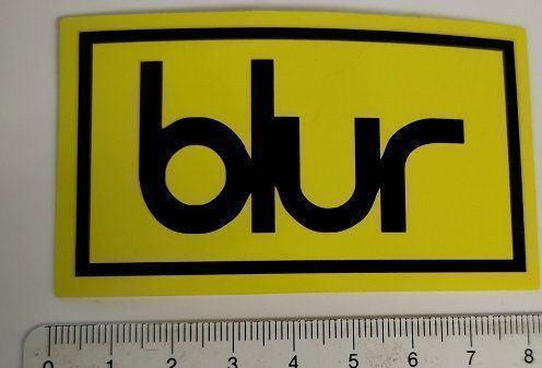 blur Aufkleber Kaufen auf Ricardo